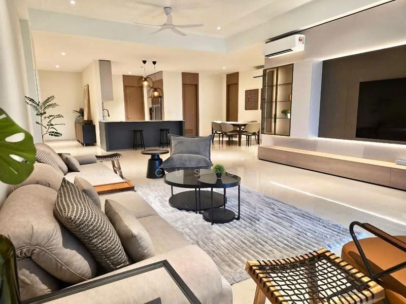 Kondominium untuk Disewa di The Anton - Marcus Choo - Living Room - PropertyGuru.com.my