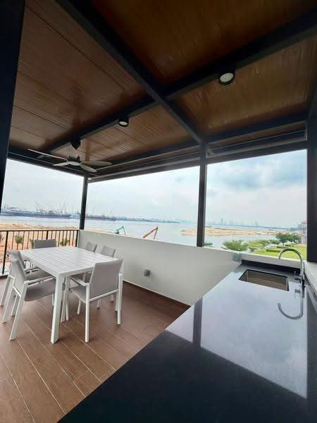 3-storey Terraced House for Sale in Senibong Cove (Masai) - Nico Ho - Balcony - PropertyGuru.com.my