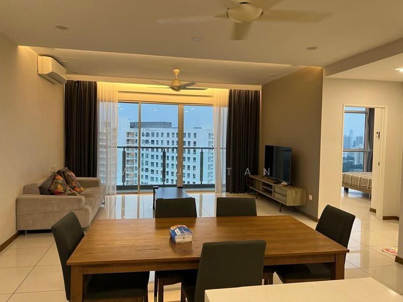 Condominium for Rent at The Latitude Condominium - Venus Tan - Living Room - PropertyGuru.com.my