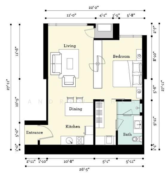 Kediaman Servis untuk Dijual di Tropicana Gardens - Andrew Chen - PropertyGuru.com.my