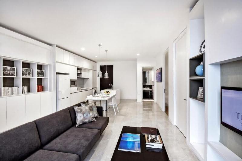 Kediaman Servis untuk Dijual di The Face Suites (Platinum Suites) - Andrew Chen - Living Room - PropertyGuru.com.my