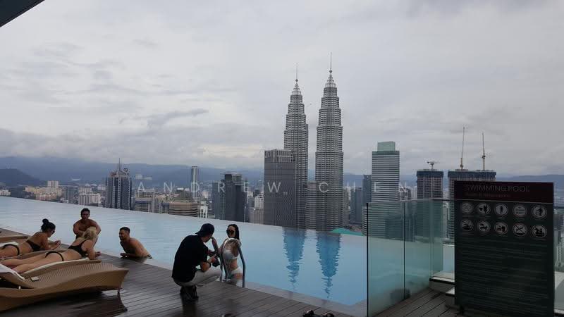 Kediaman Servis untuk Dijual di The Face Suites (Platinum Suites) - Andrew Chen - Pool - PropertyGuru.com.my