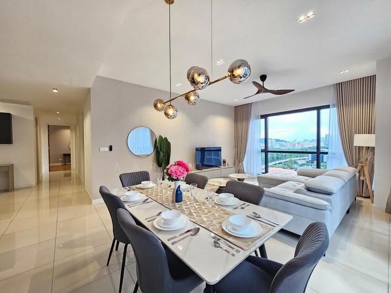 Service Residence for Rent at Aria - Aaron Lam - Dining Room - PropertyGuru.com.my