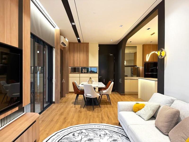 Kediaman Servis untuk Disewa di Hampton Height Damansara - Mak Oliver - Living Room - PropertyGuru.com.my