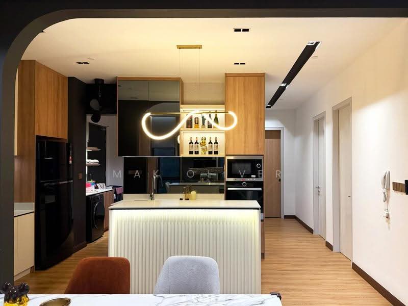 Kediaman Servis untuk Disewa di Hampton Height Damansara - Mak Oliver - Kitchen - PropertyGuru.com.my
