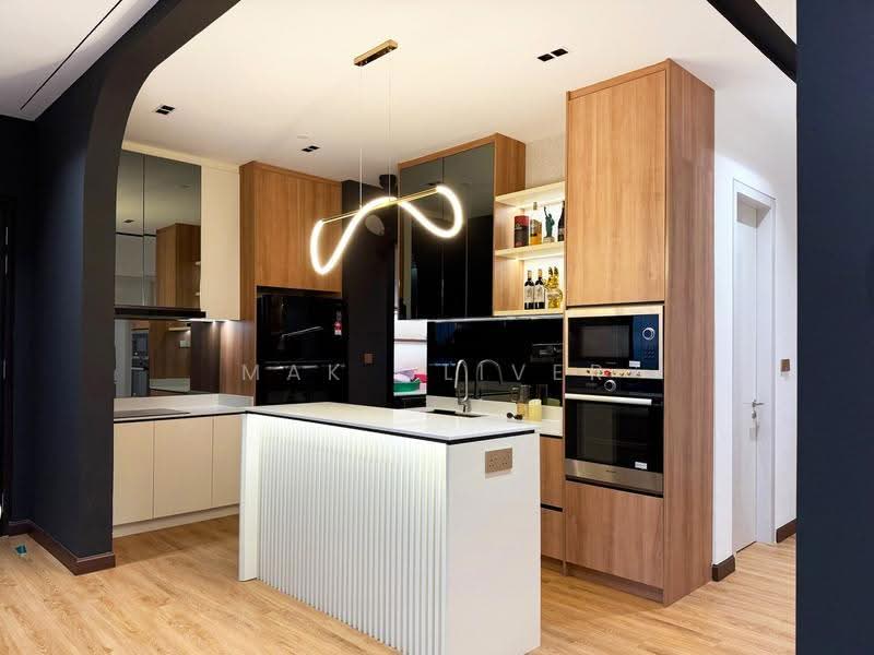 Kediaman Servis untuk Disewa di Hampton Height Damansara - Mak Oliver - Kitchen - PropertyGuru.com.my