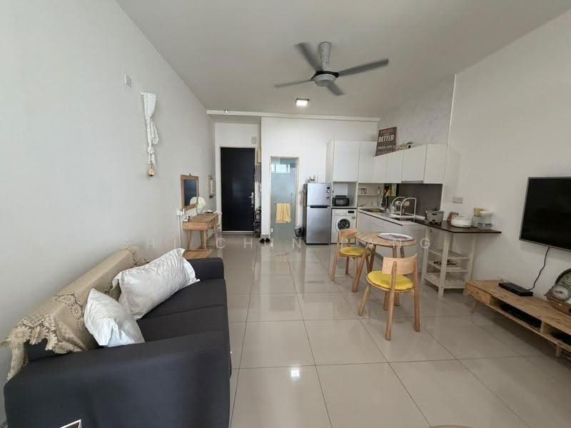 Service Residence for Sale at Twin Galaxy (Dwi Galaksi) - Shi Chin Pang - Living Room - PropertyGuru.com.my