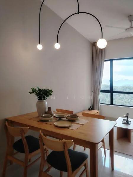Service Residence for Rent at Quinn Residence - Kim Ling - Dining Room - PropertyGuru.com.my