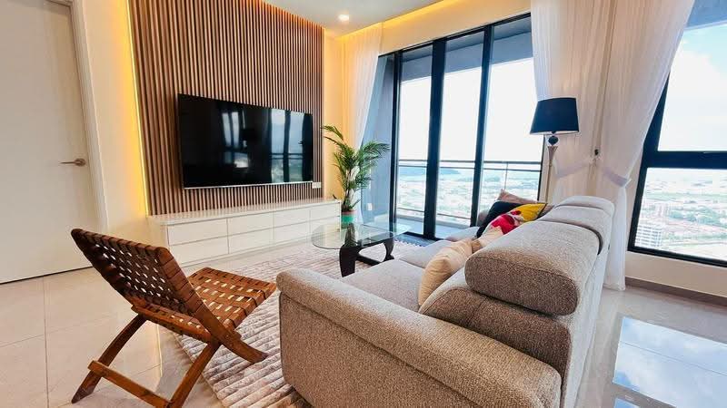Kondominium untuk Disewa di Muze @ PICC - Dick Ken Tan - Living Room - PropertyGuru.com.my