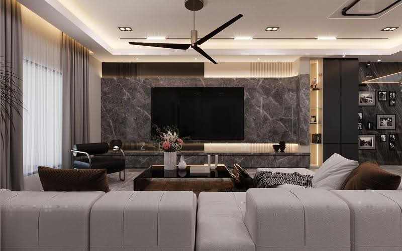 Semi-Detached House for Sale in Semenyih (Selangor) - Zed Lim - Living Room - PropertyGuru.com.my