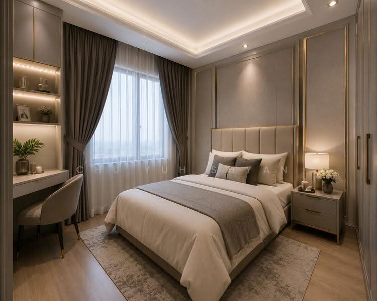 Service Residence for Sale at D'Secret Garden 2 (Pangsapuri Kempas Indah 2) - CHU YUH SHYAN - Bedroom - PropertyGuru.com.my