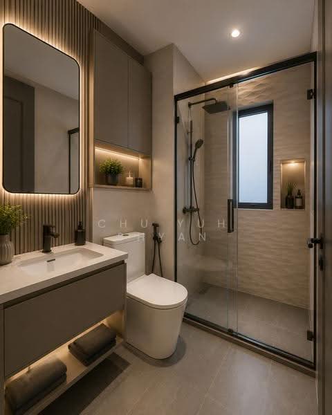 Service Residence for Sale at D'Secret Garden 2 (Pangsapuri Kempas Indah 2) - CHU YUH SHYAN - Bathroom - PropertyGuru.com.my