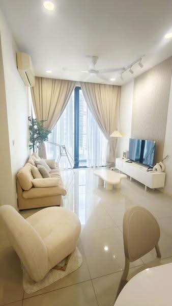 Kediaman Servis untuk Disewa di D'Pristine - John Leong - Living Room - PropertyGuru.com.my