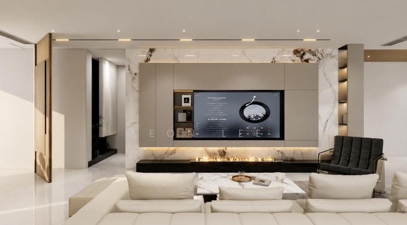 Service Residence for Sale at The Oval - Leon Lee - Living Room - PropertyGuru.com.my
