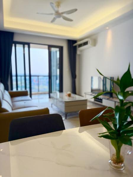 Kondominium untuk Disewa di R&F Princess Cove Phase 2-Seine Region - John Pharn - Living Room - PropertyGuru.com.my