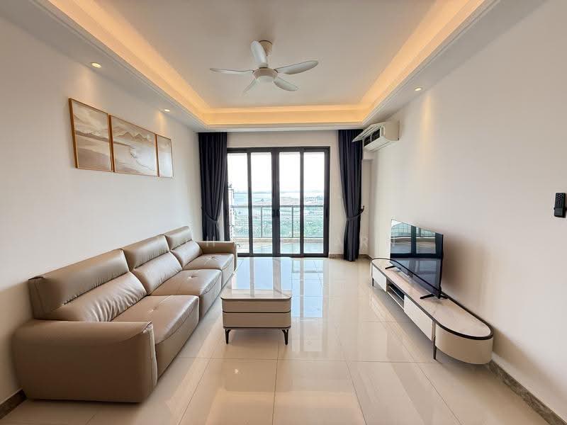 Kondominium untuk Disewa di R&F Princess Cove Phase 2-Seine Region - John Pharn - Living Room - PropertyGuru.com.my