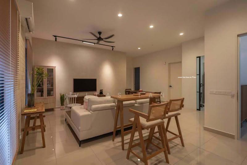 Semi-Detached House for Sale in Eco Ardence (Setia Alam) - Vitas Tan - Living Room - PropertyGuru.com.my