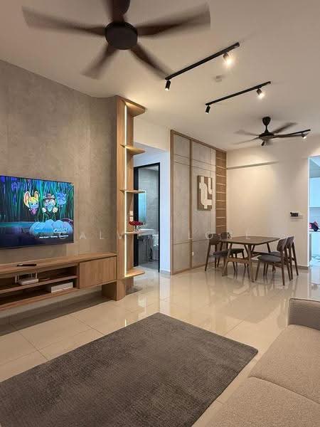 Service Residence for Rent at Gems Residences - Calvin Loke - Living Room - PropertyGuru.com.my