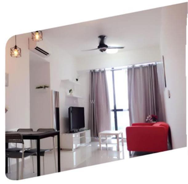 Service Residence for Rent at Shamelin Star - Kew . - Living Room - PropertyGuru.com.my