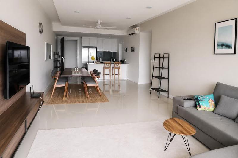 Kondominium untuk Disewa di Westside Three - Jessie Kee - Living Room - PropertyGuru.com.my