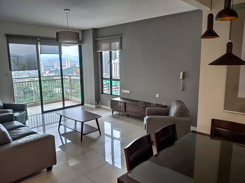 Condominium for Sale at Casa Kiara II - Carmen Chin - Living Room - PropertyGuru.com.my