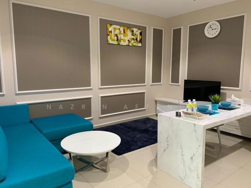 Kediaman Servis untuk Disewa di i-SOHO @ i-City - Nazrin Affendy - Living Room - PropertyGuru.com.my