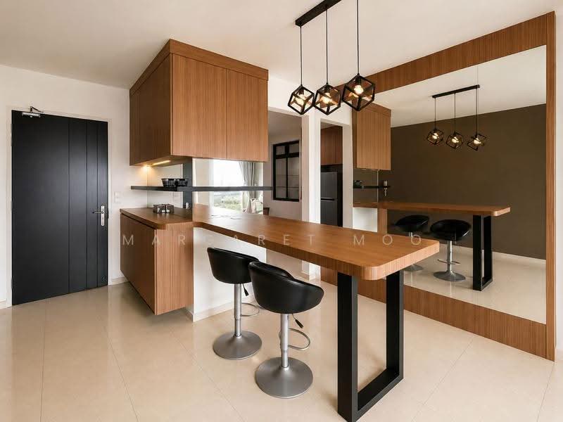 Kediaman Servis untuk Disewa di Sky Breeze Service Apartment - Margaret Moo - Kitchen - PropertyGuru.com.my