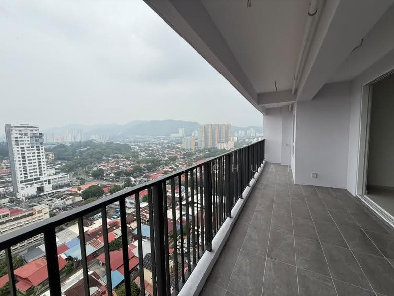 Kondominium untuk Dijual di Jelutong Central Residence - Carson Chuah - Balcony - PropertyGuru.com.my