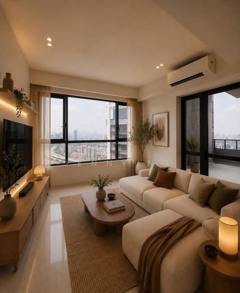 Service Residence for Sale at Residensi Estetik 8 (Est8) - Jenny Ng - Living Room - PropertyGuru.com.my