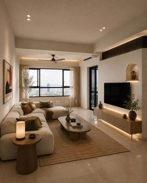 Service Residence for Sale at Residensi Estetik 8 (Est8) - Jenny Ng - Living Room - PropertyGuru.com.my