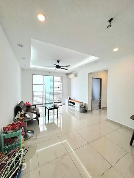 Service Residence for Sale at Larkin Heights - Serene Low - Living Room - PropertyGuru.com.my