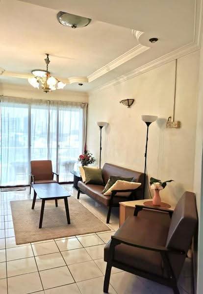 Kondominium untuk Disewa di Marina Bay Condominium - Alex Lim - Living Room - PropertyGuru.com.my