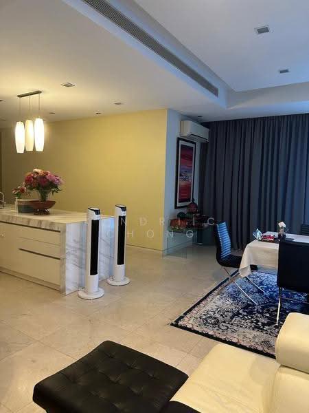 Service Residence for Sale at Pavilion Residences - Kendriic Chong - Living Room - PropertyGuru.com.my