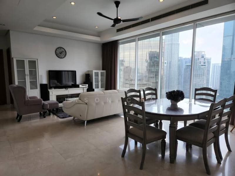 Service Residence for Rent at Vipod Residence - Jason Chat - Living Room - PropertyGuru.com.my
