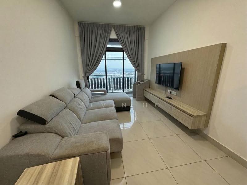Service Residence for Sale at D'Secret Garden (Pangsapuri Kempas Indah) - Kevin Ho - Living Room - PropertyGuru.com.my
