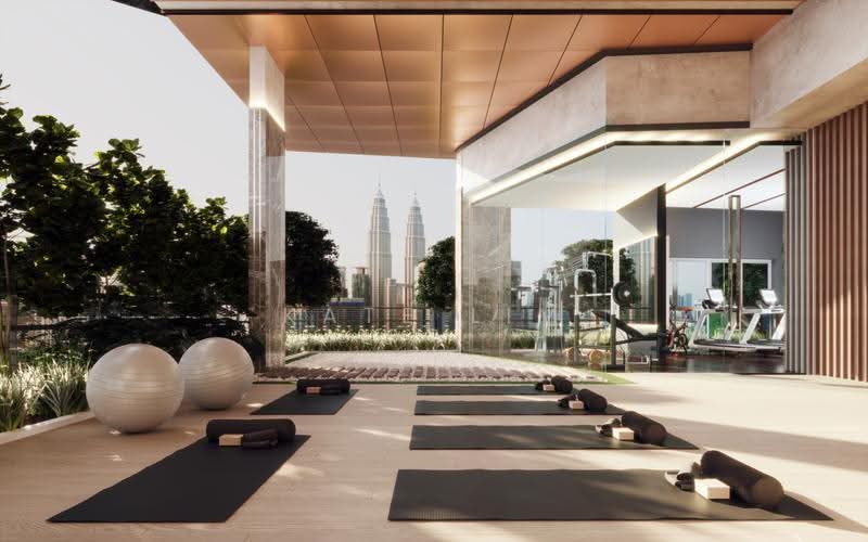 Kediaman Servis untuk Dijual di Skylon Residences - Kate Lim - Gym - PropertyGuru.com.my