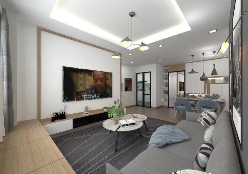 Rumah Berkembar untuk Dijual di Taman Desa (Kuala Lumpur) - Vincent Lau - Living Room - PropertyGuru.com.my