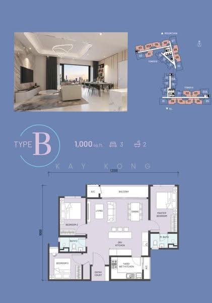 Service Residence for Sale at The Vesta Residences - Kay Kong - PropertyGuru.com.my