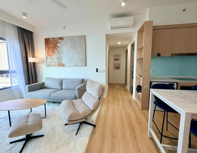 Kediaman Servis untuk Disewa di The Meg Serviced Residence - Carson Chuah - Living Room - PropertyGuru.com.my