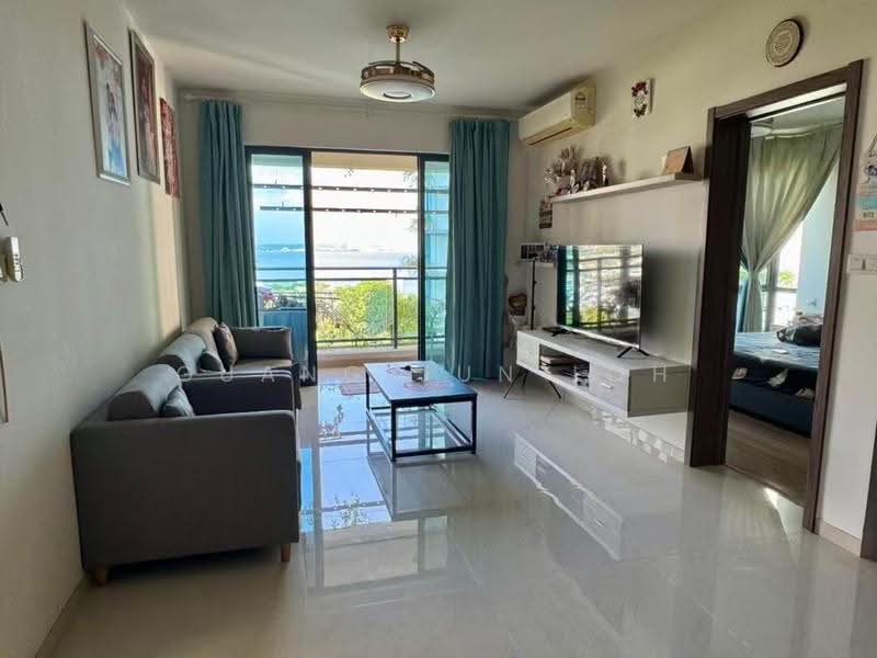 Kondominium untuk Dijual di Cerulean Bay @ Forest City - Guang Jun Loh - Living Room - PropertyGuru.com.my