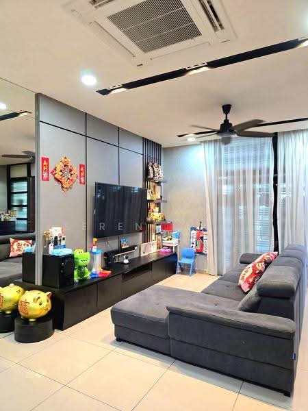 Rumah Teres 2-Tingkat untuk Dijual di Bandar Seri Alam (Masai) - Serene Low - Living Room - PropertyGuru.com.my