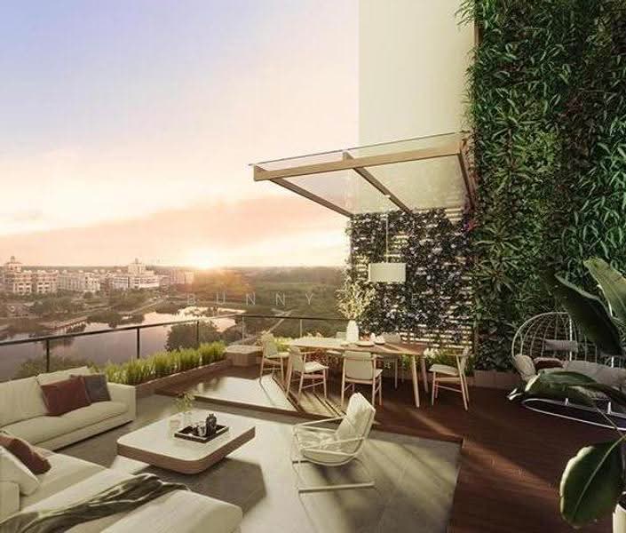 Service Residence for Sale at The Riva Residences @ Gravit8 - Bunny Kee - Balcony - PropertyGuru.com.my