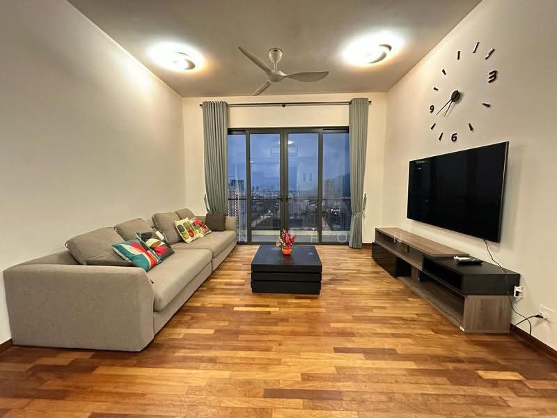 Kediaman Servis untuk Dijual di The Tamarind - Jason Phoon - Living Room - PropertyGuru.com.my