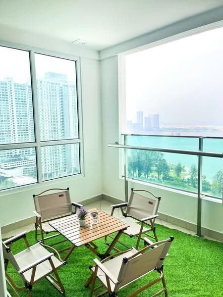Kondominium untuk Disewa di Mansion One - Jerry Tan - Balcony - PropertyGuru.com.my