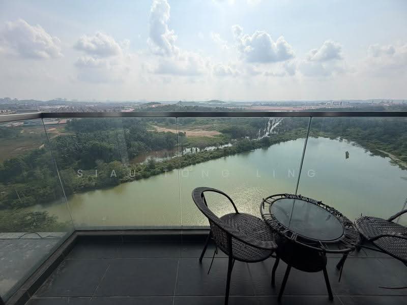 Kediaman Servis untuk Disewa di D'Pristine - Siau Tong Ling - Balcony - PropertyGuru.com.my