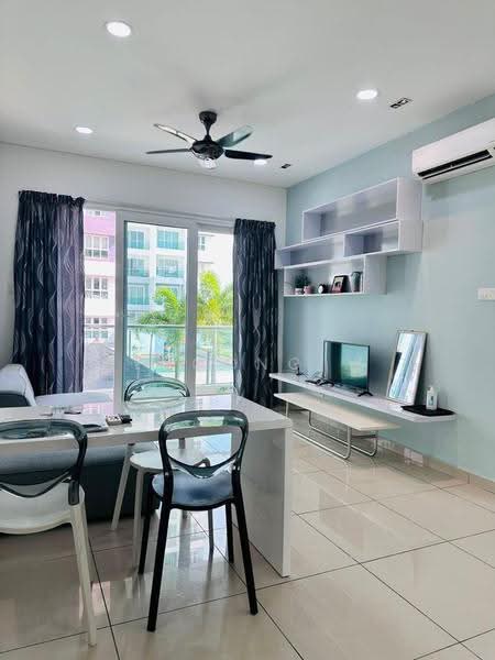Service Residence for Sale at Seasons Amara Larkin - Yucong . - Living Room - PropertyGuru.com.my