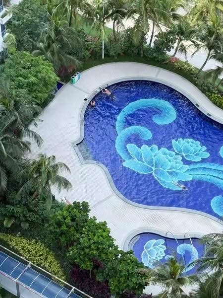 Condominium for Rent at Ataraxia Park @ Forest City - Hong Charng Lee - Pool - PropertyGuru.com.my