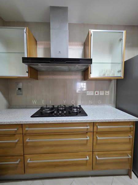 Kondominium untuk Disewa di Mont Kiara Aman - Wei Young - Kitchen - PropertyGuru.com.my