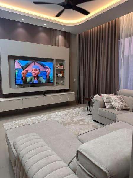 Kediaman Servis untuk Dijual di Residensi Ava @ Kiara Bay - Cindy Ho - Living Room - PropertyGuru.com.my