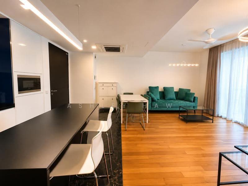 Kediaman Servis untuk Disewa di Arcoris Residences - Ashley Haw - Living Room - PropertyGuru.com.my